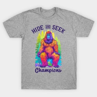 Hide and seek champions T-Shirt